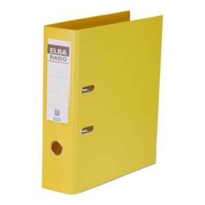 Ordner rado plast PVC PVC A4, 80 mm gelb ELBA 100022627 (4002030101432)