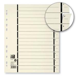 Trennblätter mit Perforation A4 Überbreite chamois 100 Stück ELBA 400004671 (4002030013476)