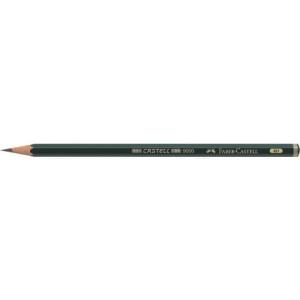 FABER-CASTELL Bleistift Castell 9000 4H dunkelgrün