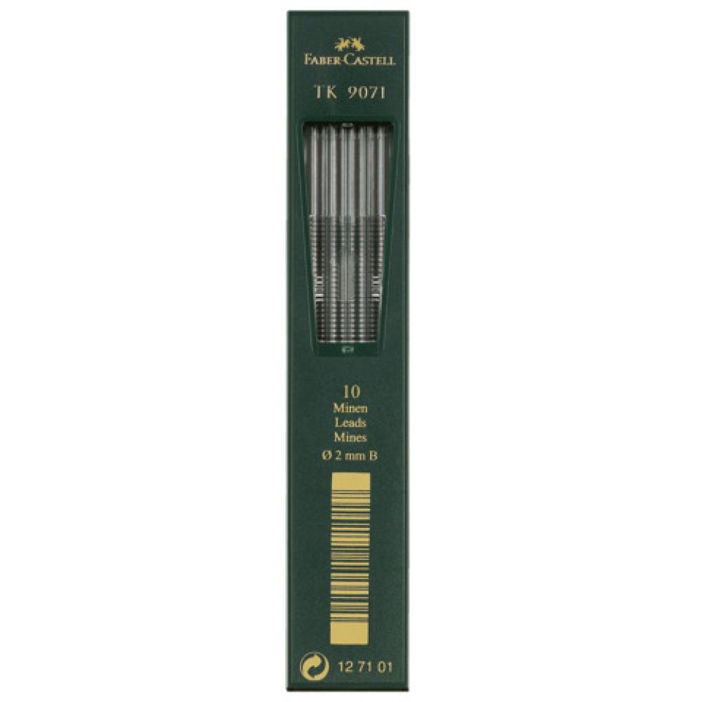 Fallmine TK für Fallminenstift 2 mm B schwarz FABER CASTELL 127101 (4005401271017)