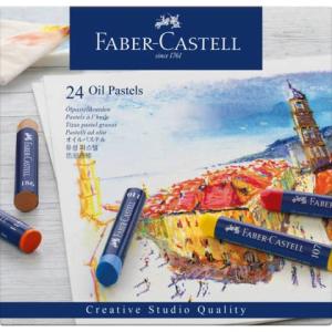 Creative Studio Ölpastellkreide 24 Farben sortiert im Kartonetui FABER CASTELL 127024 (4005401270249)
