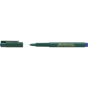 Feinschreiber FINEPEN 1511 0,4 mm blau (dokumentenecht) FABER CASTELL 151151 (4005401511519)