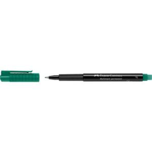 CD-Marker MULTIMARK permanent F grün FABER CASTELL 151363 (4005401513636)