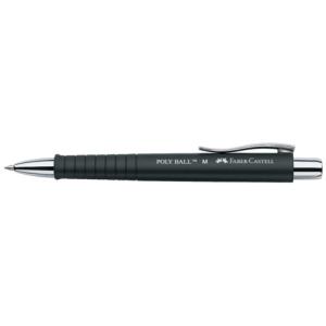 Kugelschreiber Poly Ball M dokumentenecht schwarz FABER CASTELL 241199 (6933256605467)