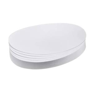 Moderationskarten Ovale, 110 x 190 mm, weiß FRANKEN UMZ 1119 09 (4016946055833)