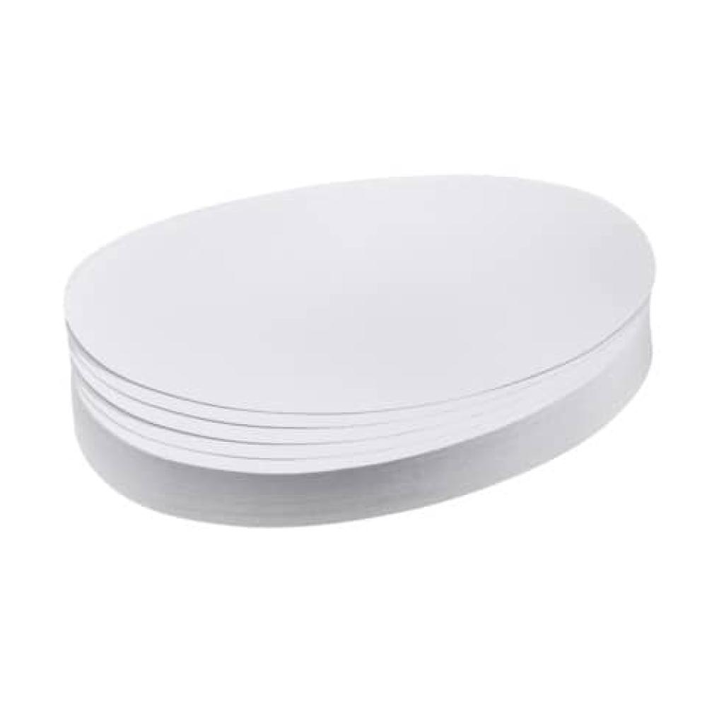 Moderationskarten Ovale, 110 x 190 mm, weiß FRANKEN UMZ 1119 09 (4016946055833)