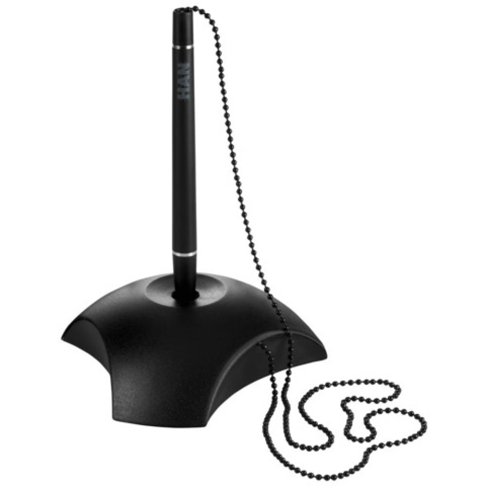 DELTA Kugelschreiberständer Kette 68 cm schwarz-blau HAN 1751-34 (4012473175136)