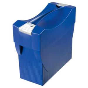 Hängemappenbox SWING-PLUS mit Deckel für 20 Hängemappen blau HAN 1901-14 (4012473190139)