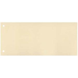 Trennstreifen 190 g qm Karton chamois 100 Stück Q-CONNECT KF00514 (5706002005146)