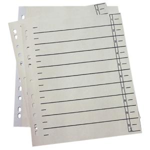 Trennblätter A4 Überbreite 230 g qm Karton chamois 100 Stück 9511108100 (4018924911117)