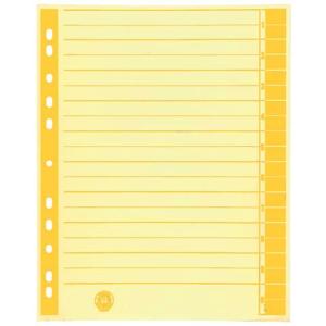 Trennblätter A4 Überbreite gelb farbiger Rahmendruck 100 Stück 9541102100 (4018924941022)