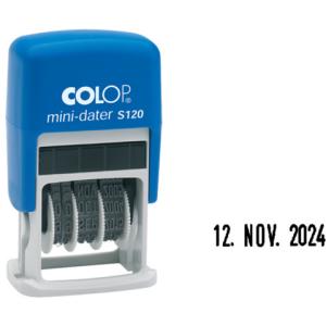 Mini-Dater 4 mm S120 Datumstempel COLOP 104839 (9004362302254)