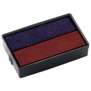 Ersatzkissen E 10 2 blau rot COLOP 107132 (9004362304913)