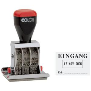 Datum-Plattenstempel EINGANG + 4 mm Datum COLOP 108664 (9004362376361)