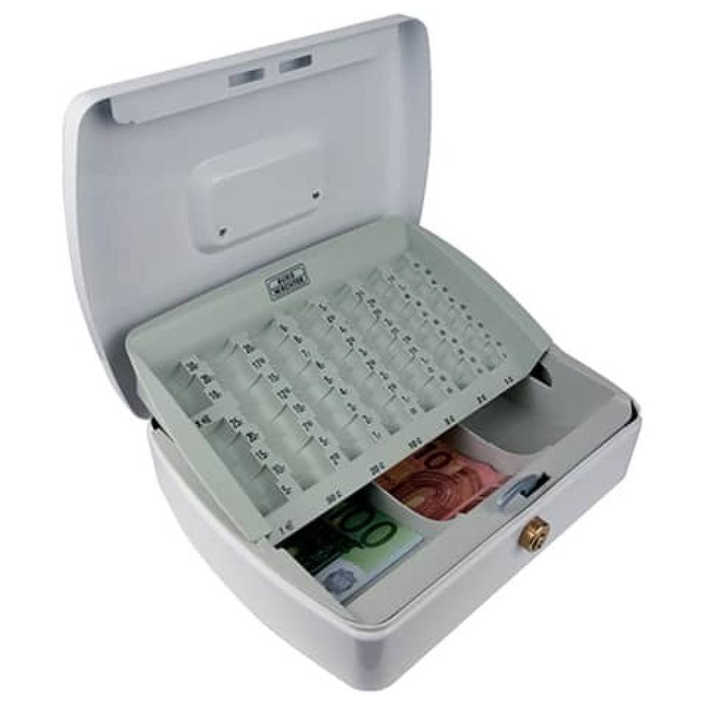 Geldzählkassette Office 255x200x75 mm weiß BURG-WÄCHTER ZK 2257 EURO (4003482287309)