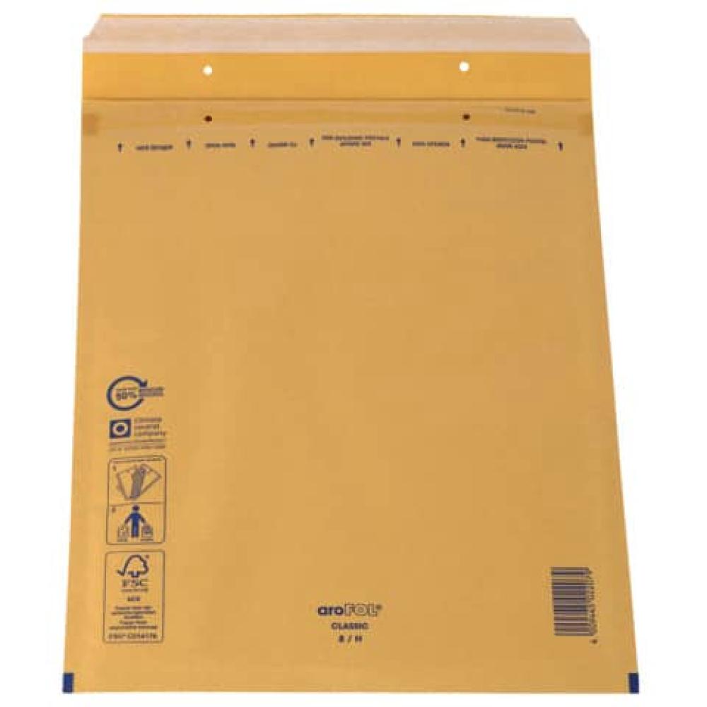 Luftpolstertaschen Nr. 8 270x360 mm braun 100 Stück AROFOL 2FVAF000008 (4009445010731)