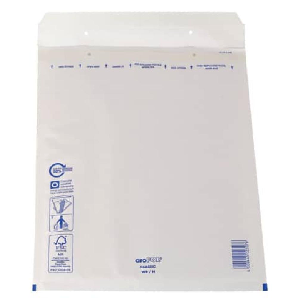 Luftpolstertaschen Nr. 8, 270x360 mm weiß 10 Stück AROFOL 2FVAF000188 (4009445808819)