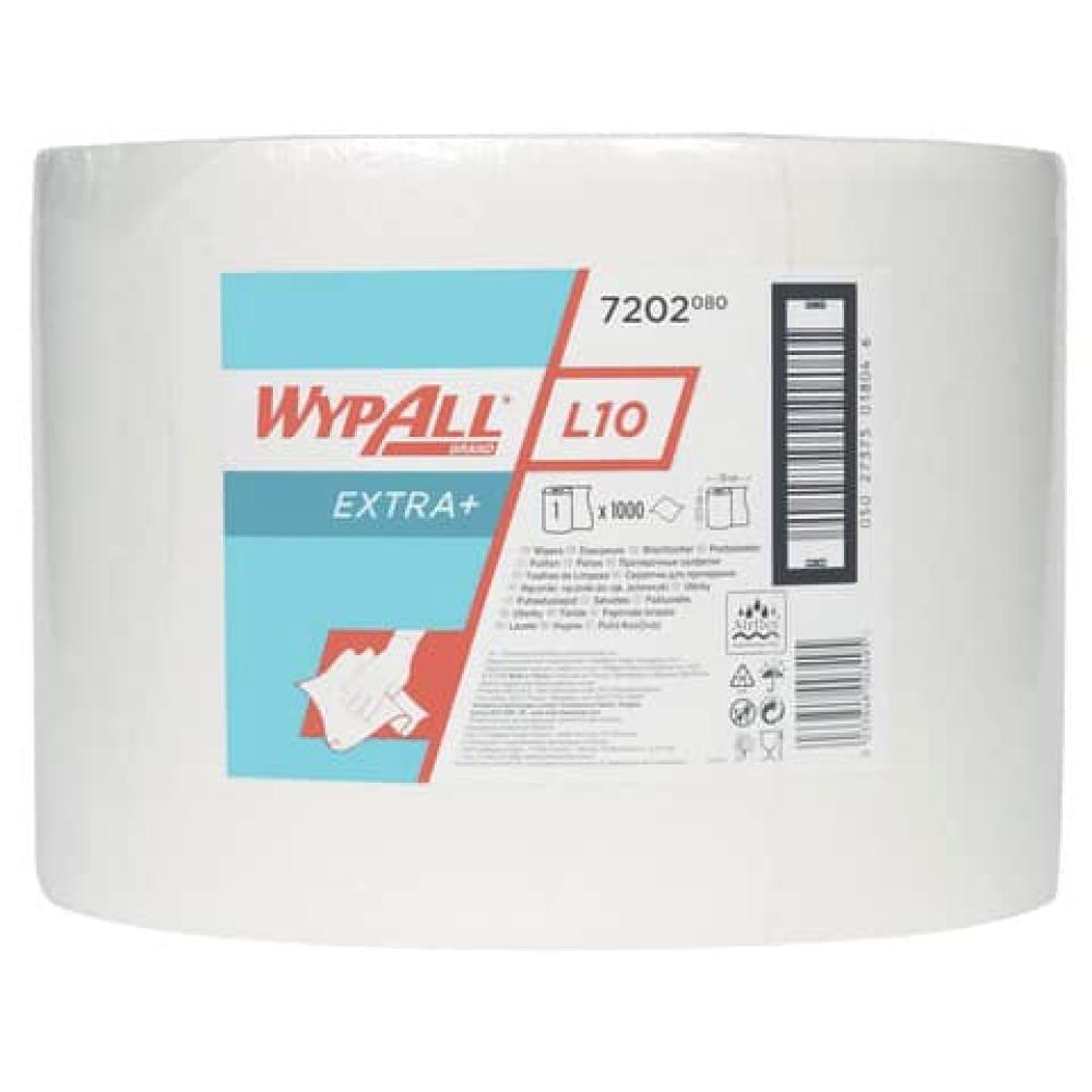 Wischtuchrollen L20 1-lagig weiß 1000 Tücher WYPALL 7202 (5033848003495)