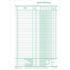 Kassenbuch ohne Umsatzsteuer 2x50 Bl. DIN A4, Durchschreibepapier nummeriert RNK 3149 (4002871314909)