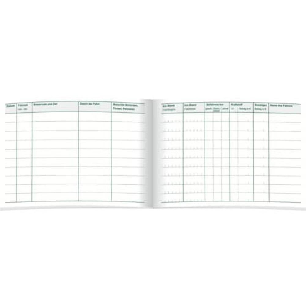 Fahrtenbuch für Pkw 64 Seiten A6 quer RNK 3119 (4002871311908)