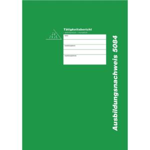 Ausbildungsnachweis-Block wöchentlich monatlich alle Berufe 28 Blatt DIN A4 RNK 5084 (4002871508407)