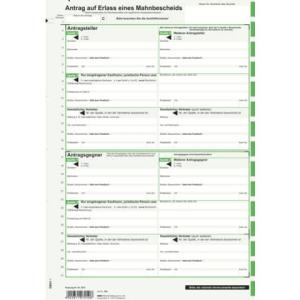 10 Rnk-verlag Mahnbescheide Für Maschinelle Bearbeitung Formulare 705/10 (4002871705103)