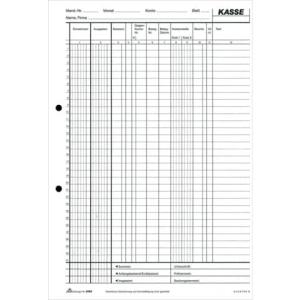EDV-Kassenbuch 2x50 Blatt DIN A4, mit Durchschreibepapier RNK 3160 (4002871316002)