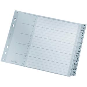1262 Register A Z PP A4 Überbreite 18 cm hoch 20 Blatt grau Leitz 1262-00-00 (4002432301614)