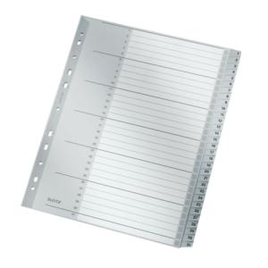 Leitz Ordnerregister 1281 Vollformat, überbreite 1-31 Grau 31-teilig, 1 Satz 12810000 (4002432301836)
