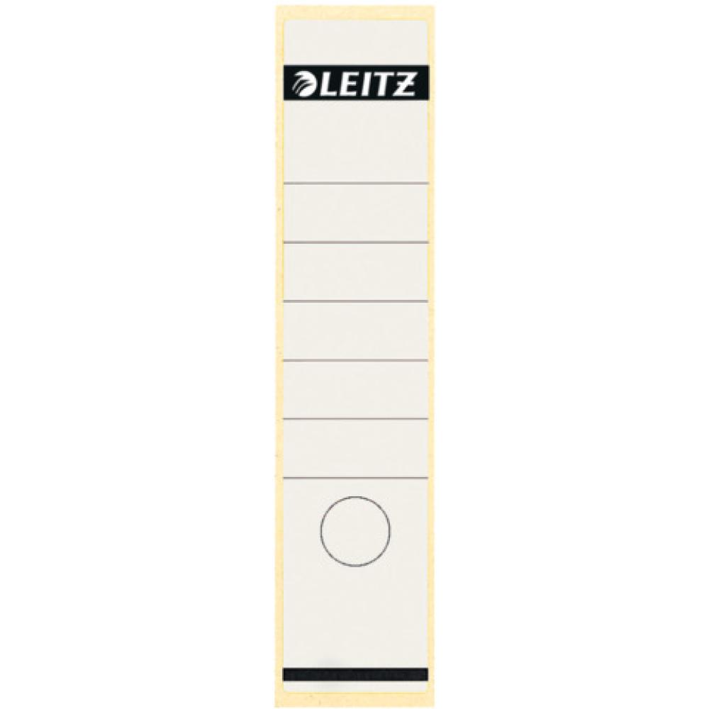 1640 Rückenschilder Papier lang breit 10 Stück weiß Leitz 1640-00-01 (4002432302246)