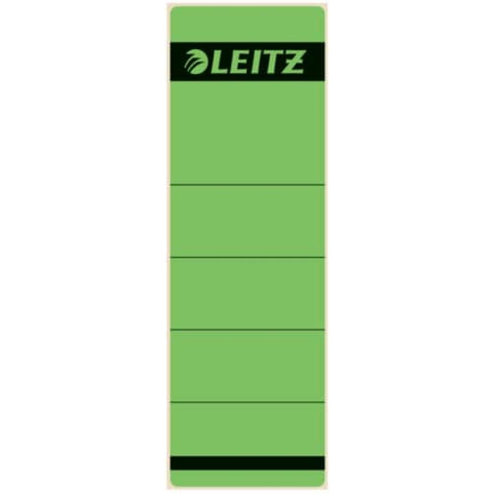 1642 Rückenschilder Papier kurz breit 10 Stück grün Leitz 1642-00-55 (4002432302383)