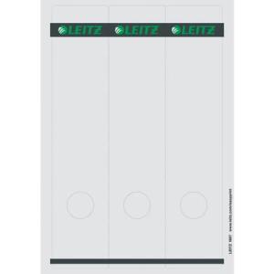 1687 PC-beschriftbare Rückenschilder Papier lang breit 75 Stück grau Leitz 1687-00-85 (4002432330690)