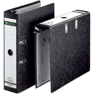 1821 Qualitäts-Hängeordner A4, Hartpappe breit schwarz Leitz 1821-00-00 (4002432303175)