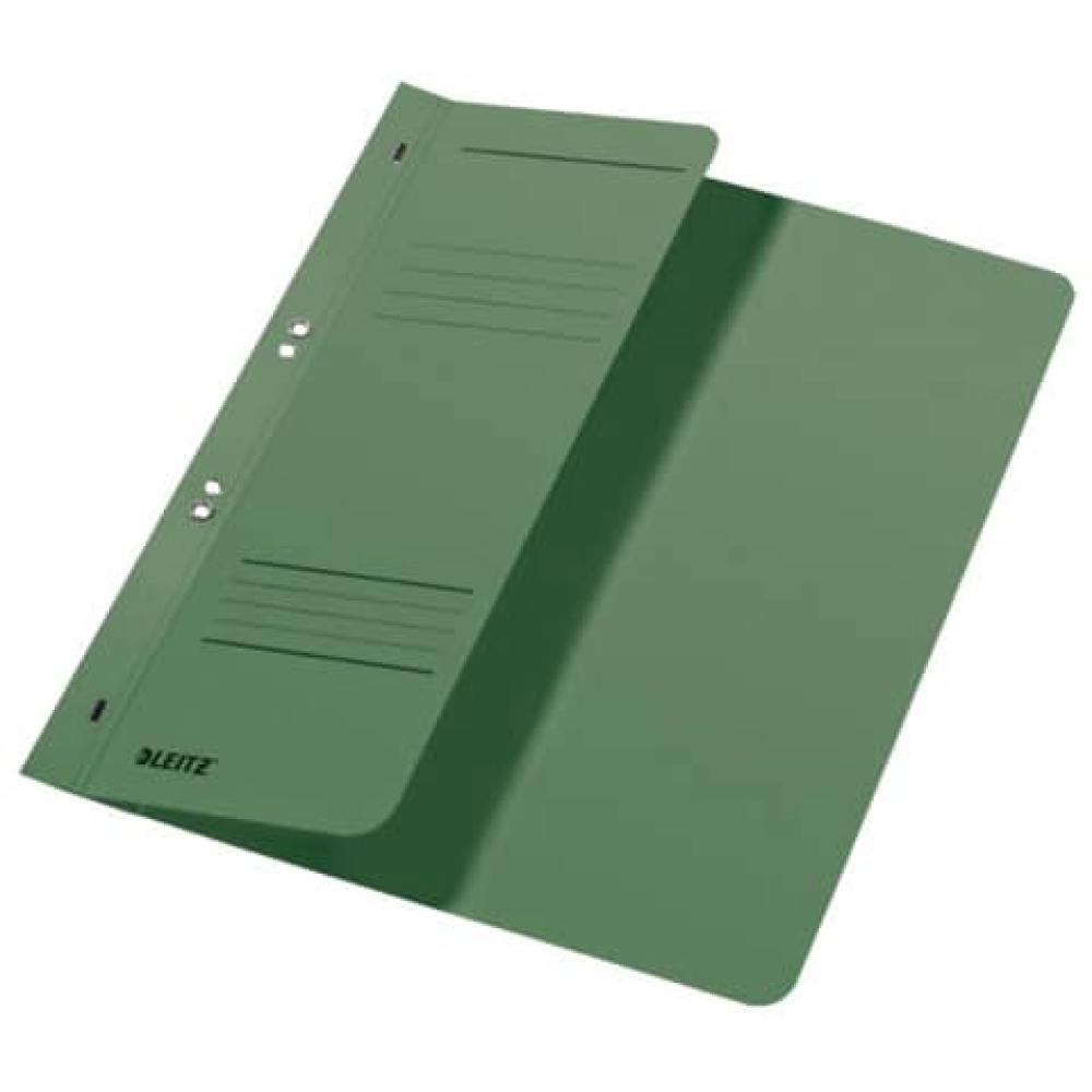 3741 Ösenhefter 1 2 Vorderdeckel A4, Amtsheftung Manilakarton grün Leitz 3741-00-55 (4002432306862)