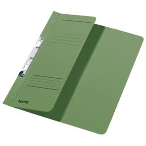 3744 Schlitzhefter 1 2-Vorderdeckel A4, kfm. Heftung Manilakarton 250 g qm grün Leitz 3744-00-55 (4002432306961)