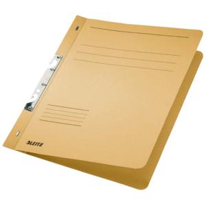 3746 Schlitzhefter 1 1-Vorderdeckel A4, kfm. Heftung Manilakarton 250 g qm chamois Leitz 3746-00-11 (4002432307036)