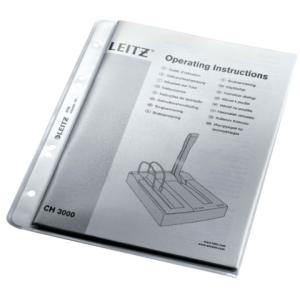 4705 Prospekthülle Premium A5, PP genarbt dokumentenecht farblos Leitz 4705-00-03 (4002432350285)