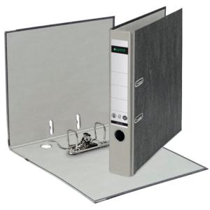 1050 Ordner Pappe A4 Wolkenmarmor 52 mm grau Leitz 1050-50-85 (4002432359455)