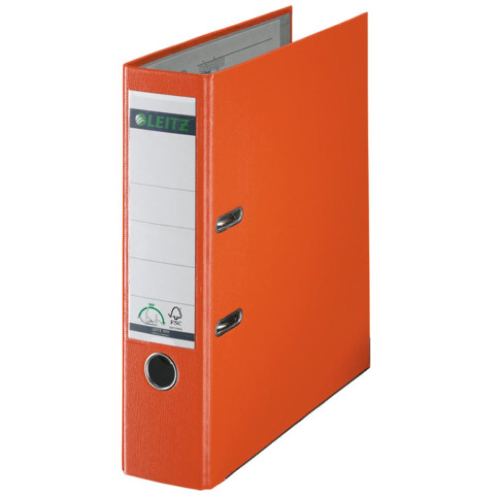 1010 Ordner Plastik A4, 80 mm orange Leitz 1010-50-45 (4002432359516)