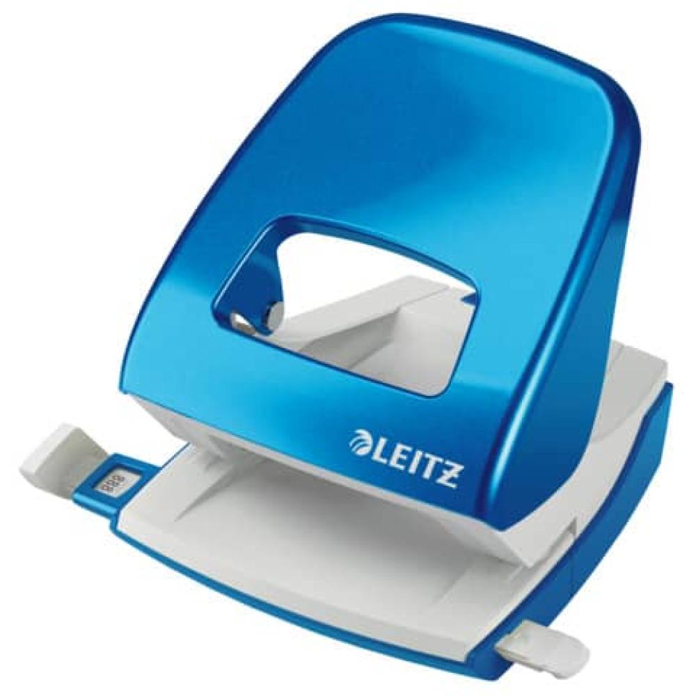 5008 Bürolocher NeXXt 30 Blatt blau metallic Leitz 5008-10-36 (4002432395965)