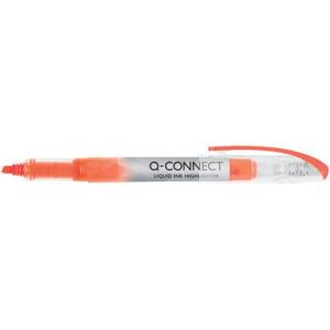 Textmarker Liquid Ink ca. 1 4 mm orange Q-CONNECT KF00397 (5705831003972)
