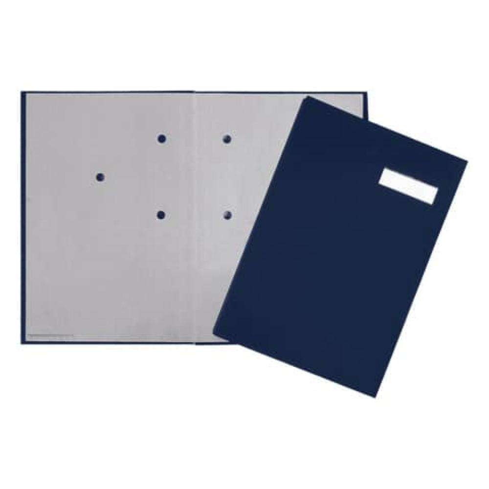 Unterschriftsmappe 20 Fächer blau Q-CONNECT KF31012 (5705831310124)