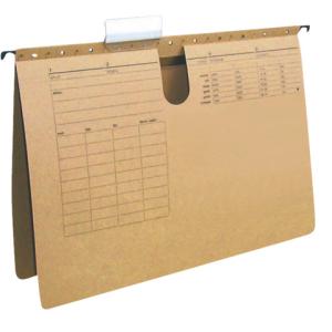 Hängehefter kfm. Heftung naturbraun Q-CONNECT KF00554 (5705831005549)