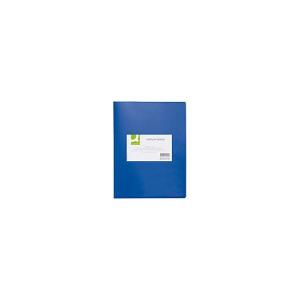 Sichtbuch 40 Hüllen Einband PP 450 mym blau Q-CONNECT KF01259 (5705831012592)