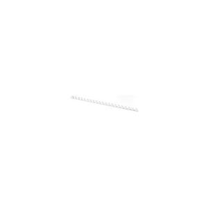 Plastik-Binderücken 8 mm für 45 Blatt weiß 100 Stück Q-CONNECT KF24019 (5705831240193)