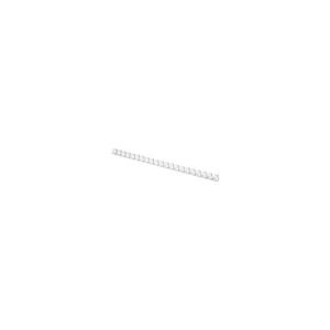 Plastik-Binderücken 10 mm für 65 Blatt weiß 100 Stück Q-CONNECT KF24021 (5705831240216)