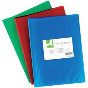 Sichtbuch 20 Hüllen PP transluzent 250 mym grün Q-CONNECT KF02144 (5705831021440)