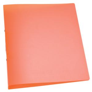 Ringbuch transparent A4, 2-Ring Ring- 25 mm orange-transparent Q-CONNECT KF02485 (5705831024854)
