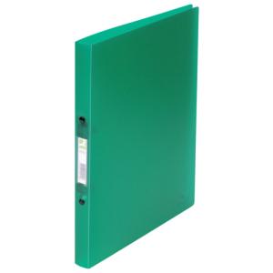 Ringbuch transparent A4, 2-Ring Ring- 16 mm grün-transparent Q-CONNECT KF02911 (5705831029118)