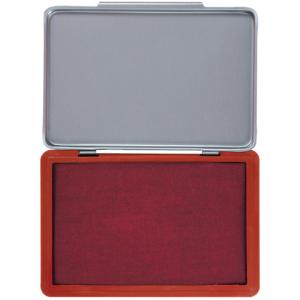 Metall-Stempelkissen Größe 2 rot Q-CONNECT KF25212 (5705831252127)